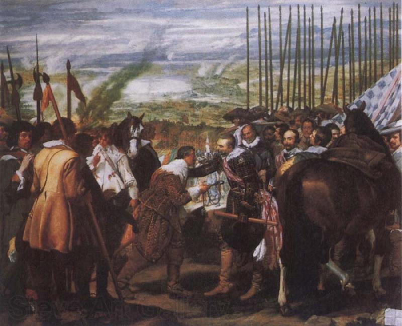 Diego Velazquez The Surrender of Breda Norge oil painting art